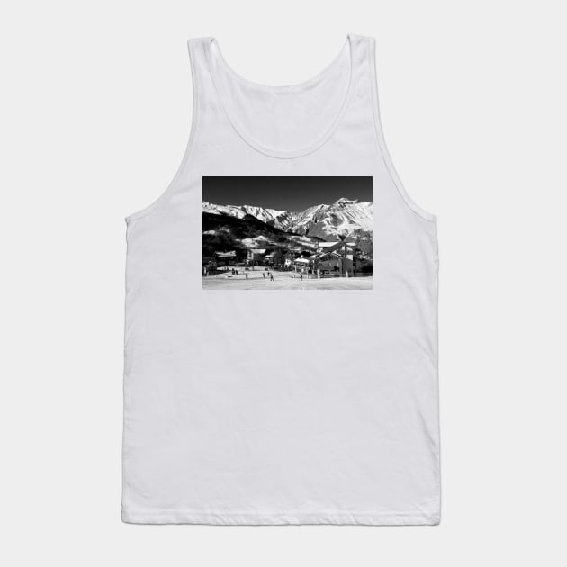 Saint Martin de Belleville 3 Valleys French Alps France Tank Top by AndyEvansPhotos